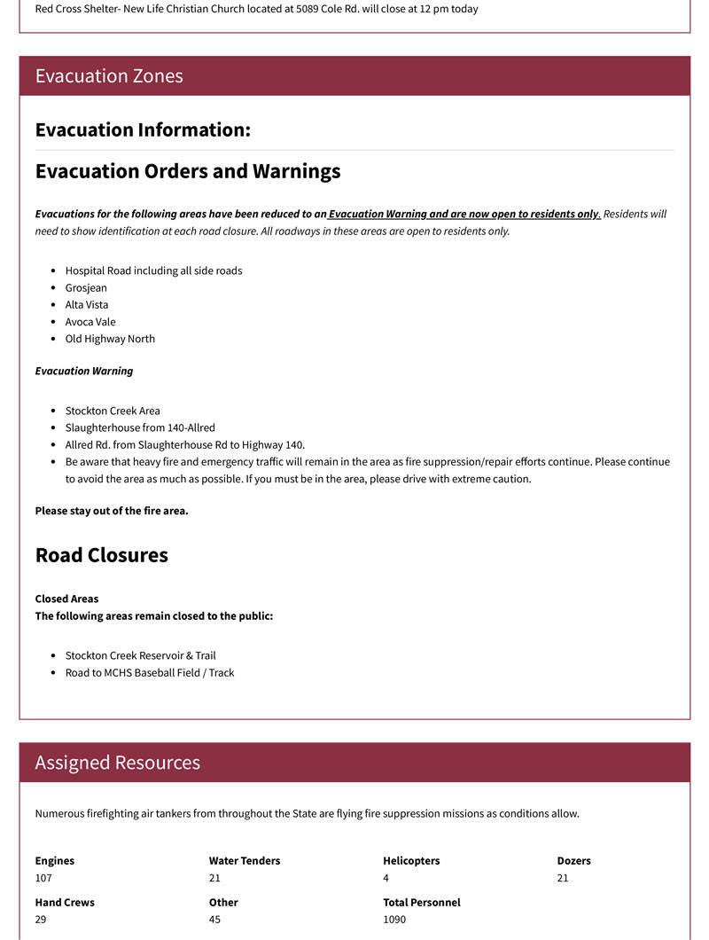 French Fire Incident Update on 07 06 2024 2