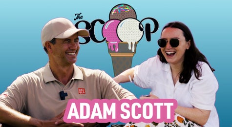 Adam Scott joins Claire Rogers on the Scoop