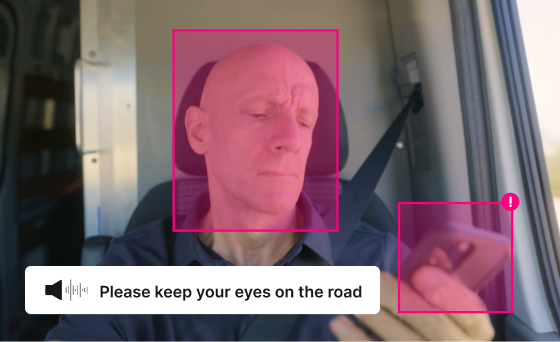 ai dashcam detecting distracted driving