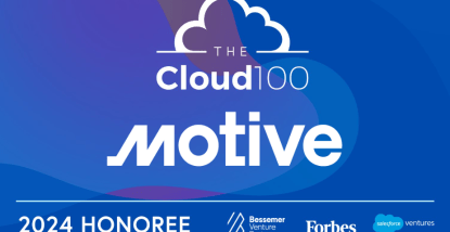 Motive named to the 2024 Forbes Cloud 100