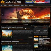 GamesDir Blogger Templates