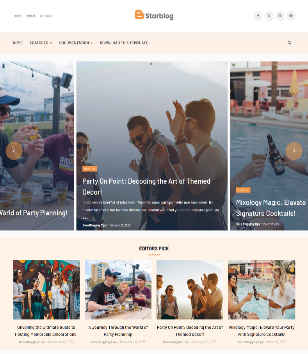 StarBlog Blogger Templates