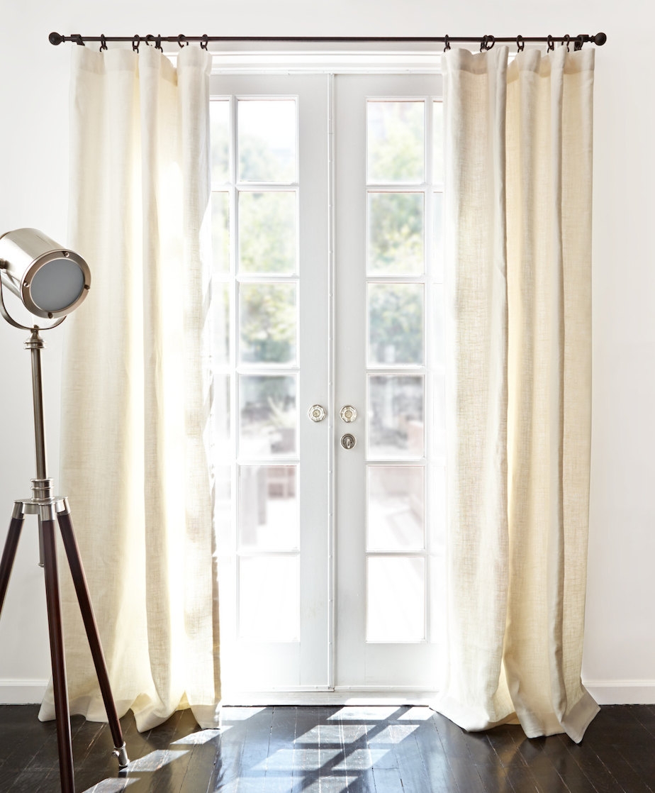 Belgian Textured Linen Drapery Window Panels Linen Curtains Inside Textured Linen Curtains (View 8 of 15)