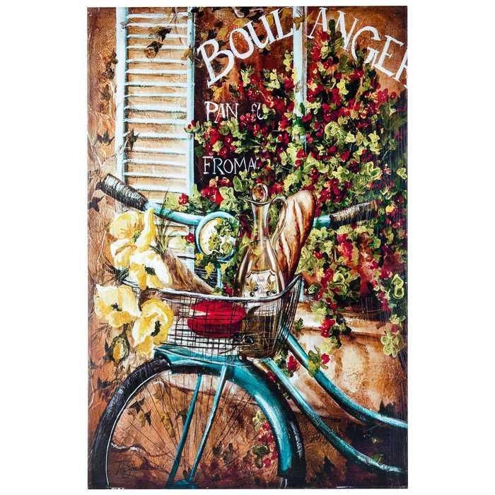 French Bicycle Canvas Wall Art From Hobby Lobby | Nobody Likes With Regard To Canvas Wall Art At Hobby Lobby (View 9 of 20)