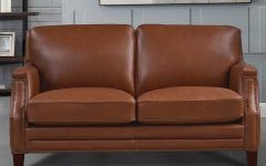 Top Grain Leather Loveseats