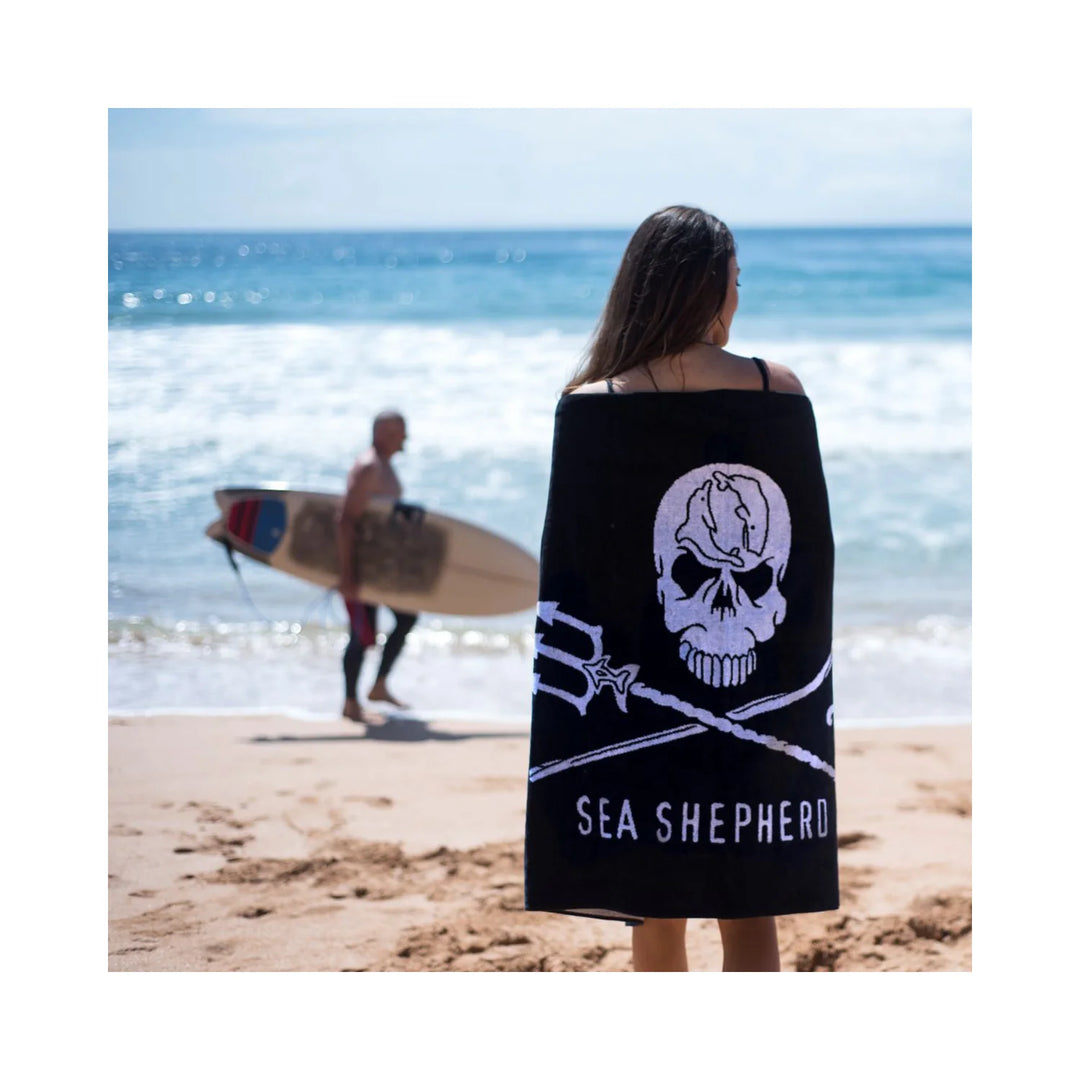 Sea Shepherd Jolly Roger Towel