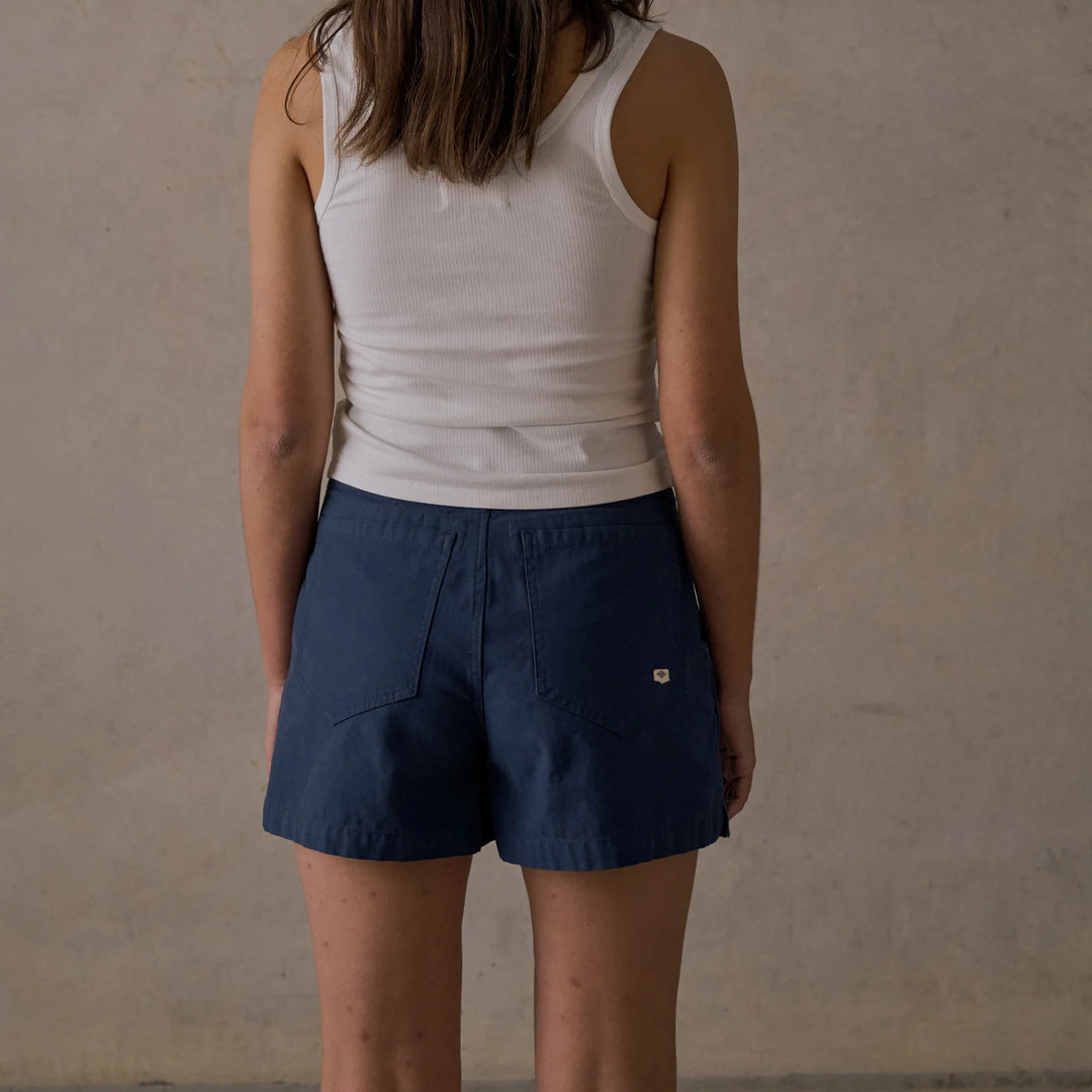 McTavish Double Pleated Twill Shorts