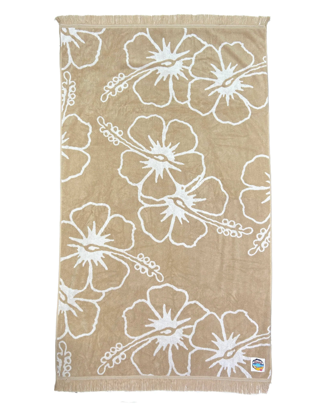 Okanui Classic Hibiscus Towel