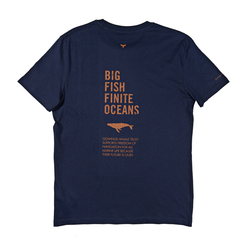 Whale Trust Finite Ocean Tee