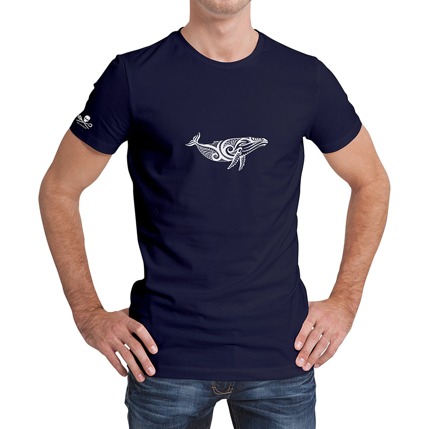 Whale Trust Maori Whale Tee Men's