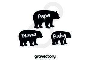 mama bear svg