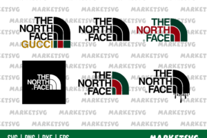 The North Face Gucci SVG