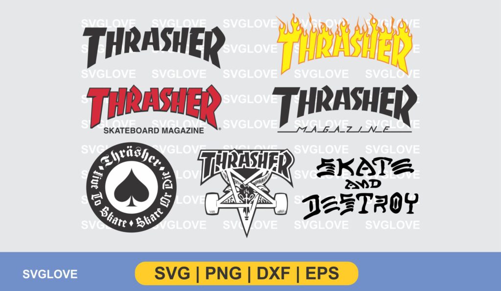 Thrasher Logo SVG