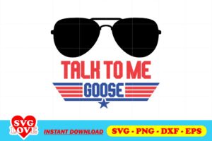 talk to me goose svg