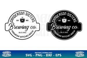 sanderson sisters brewing co svg