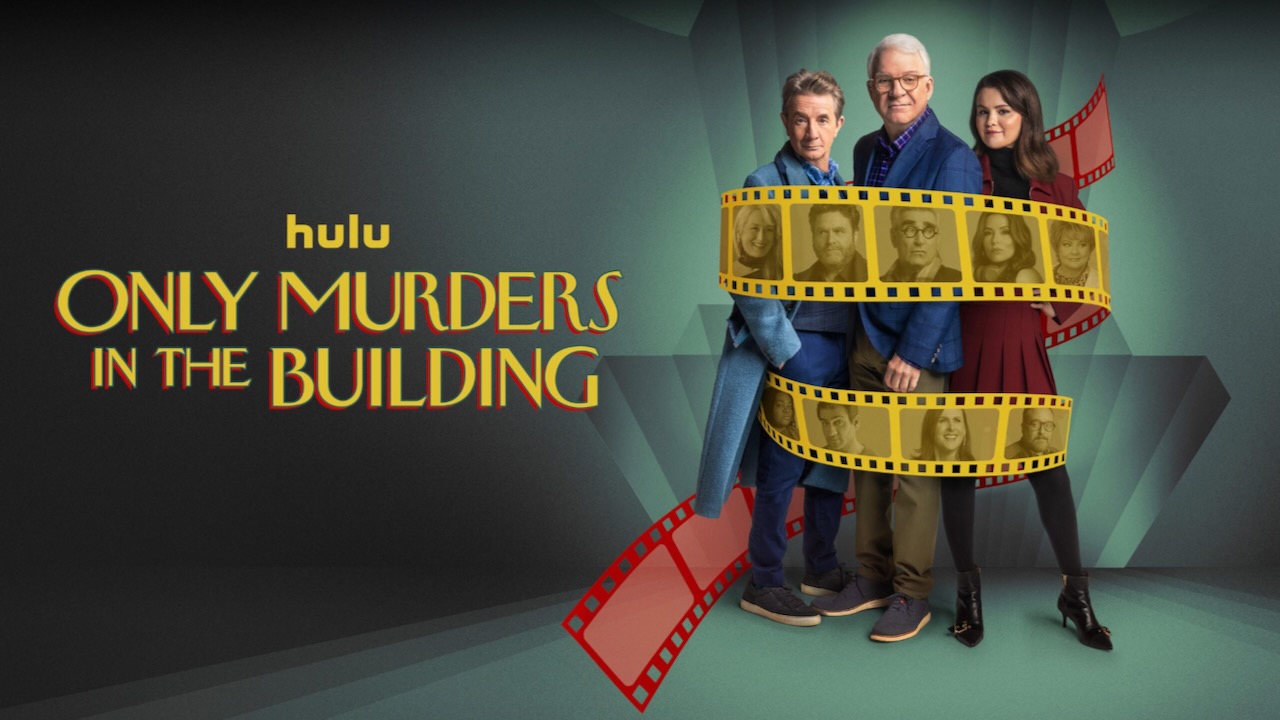 Title art for Season 4 of Only Murders in the Building on Hulu.