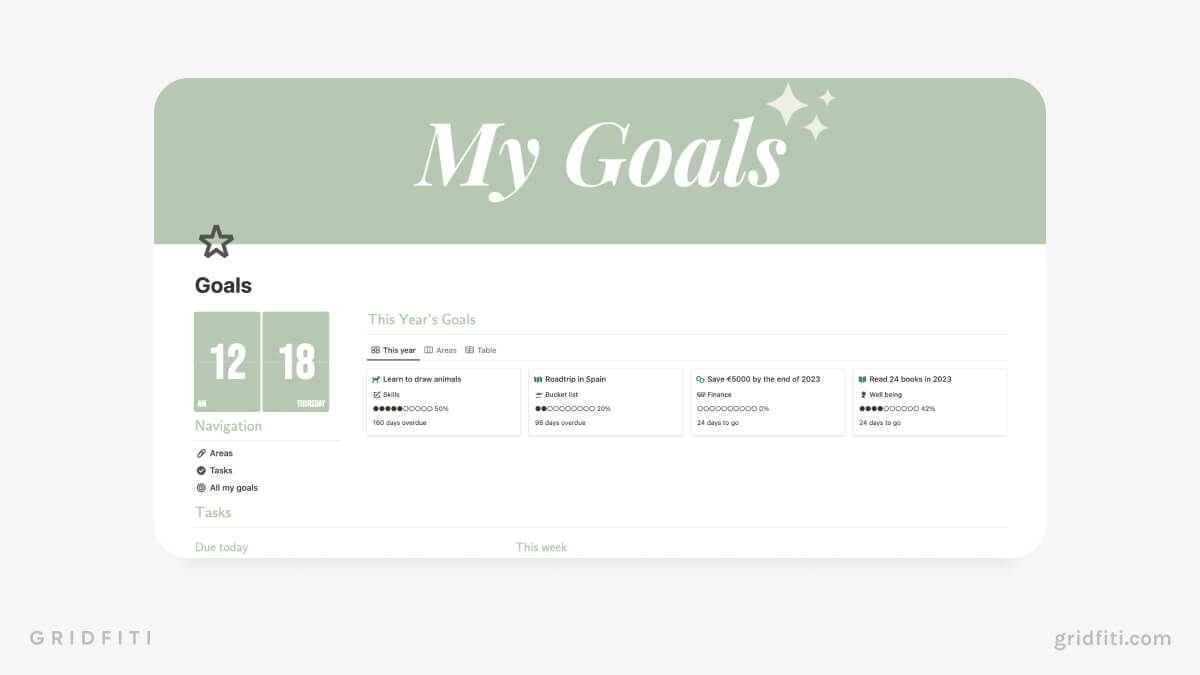 Green Goals Tracker