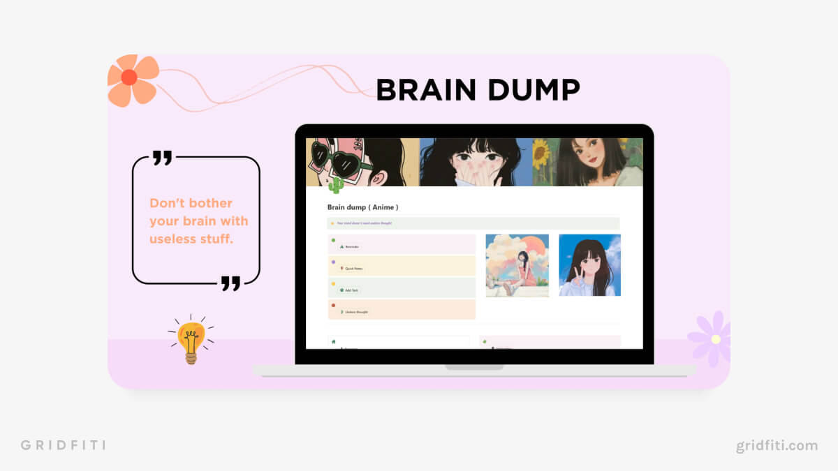 Notion Brain Dump Template