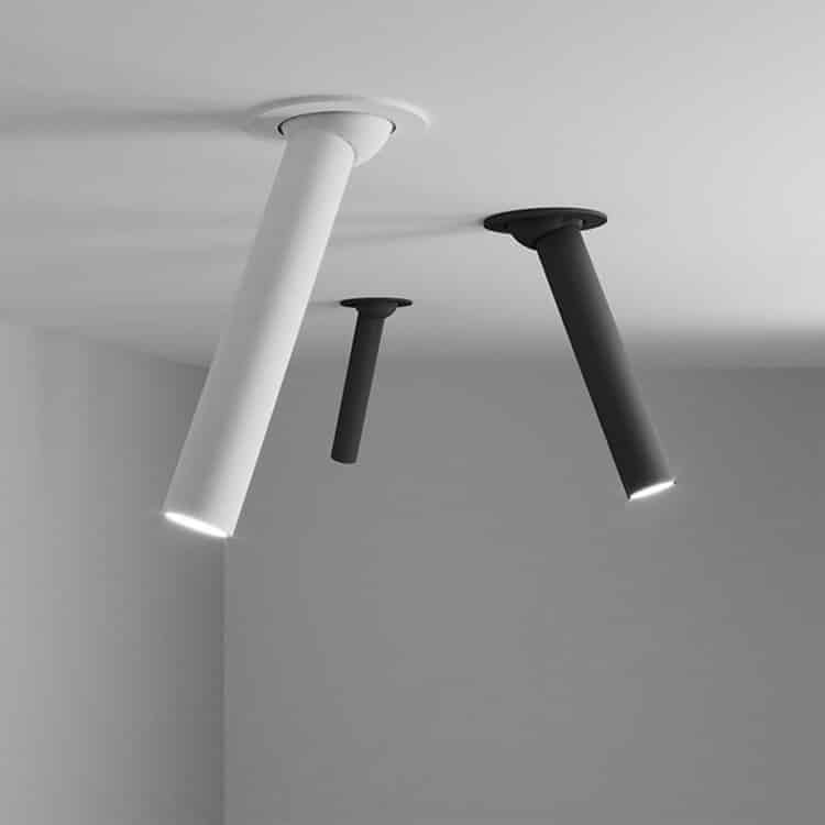 adjustable recessed ceiling spotlight