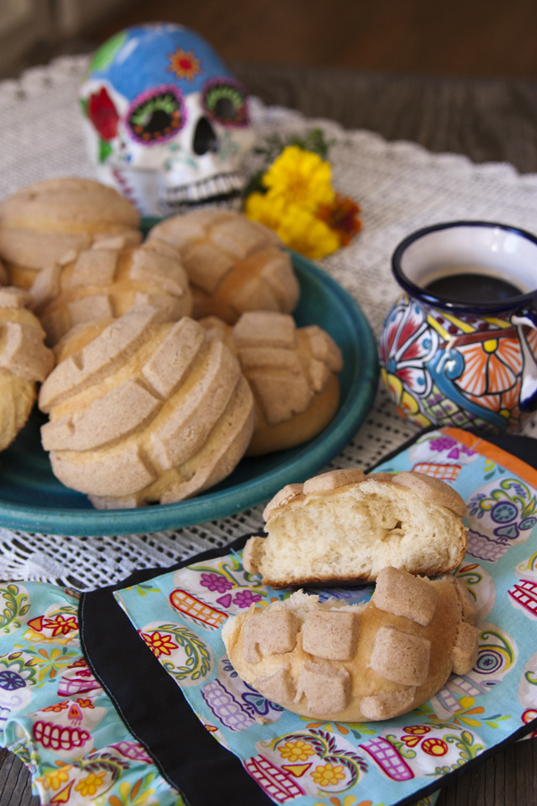 Day of the Dead Conchas Traditional Dia de los Muertos recipe