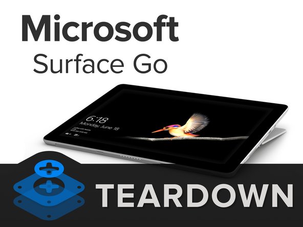 Microsoft Surface Go Teardown, Microsoft Surface Go Teardown: étape 1, image 1 de 2