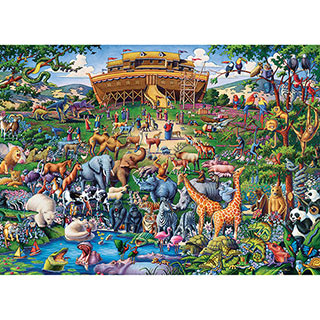 Noah's Ark 1000 Piece Jigsaw Puzzle