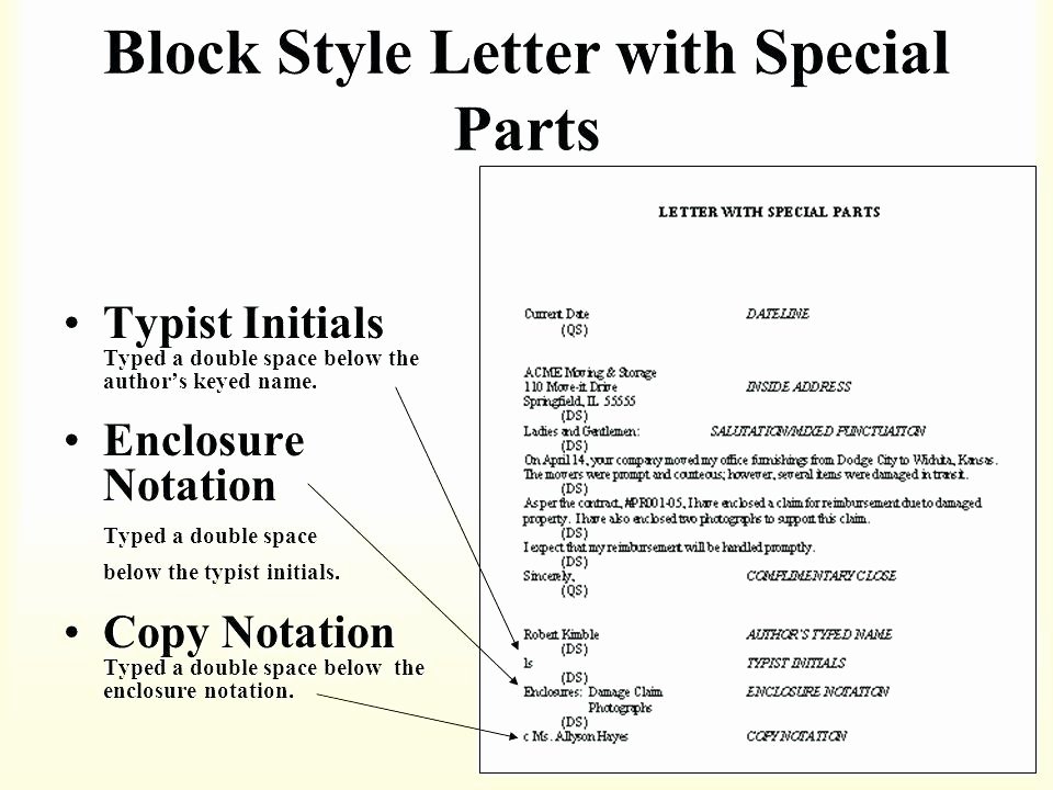 Business Letter format with Enclosure Lovely 15 Business Letter Encl