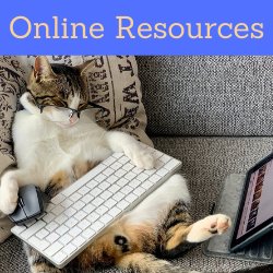 Online Resources. Links to online resources page on website.