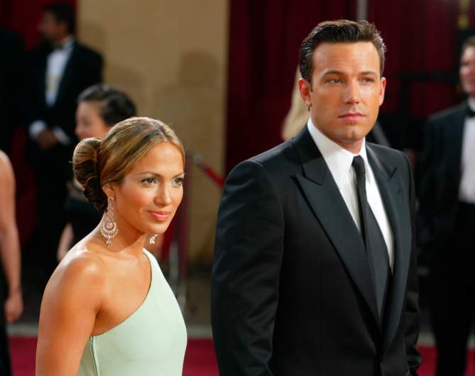 Jennifer Lopez and Ben Affleck