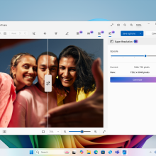 Windows 11 2024 update that features Super Resolution on photos