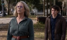 Jamie Lee Curtis and Rohan Campbell in "Halloween Ends"