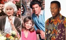 Bea Arthur in "Golden Girls," Ted Danson and Shelley Long in "Cheers," and Kadeem Hardison in "A Different World"