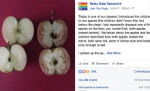 This teacher used apples to make a devastating point about bullying