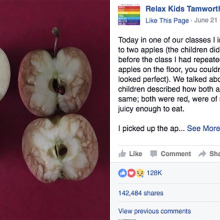 This teacher used apples to make a devastating point about bullying