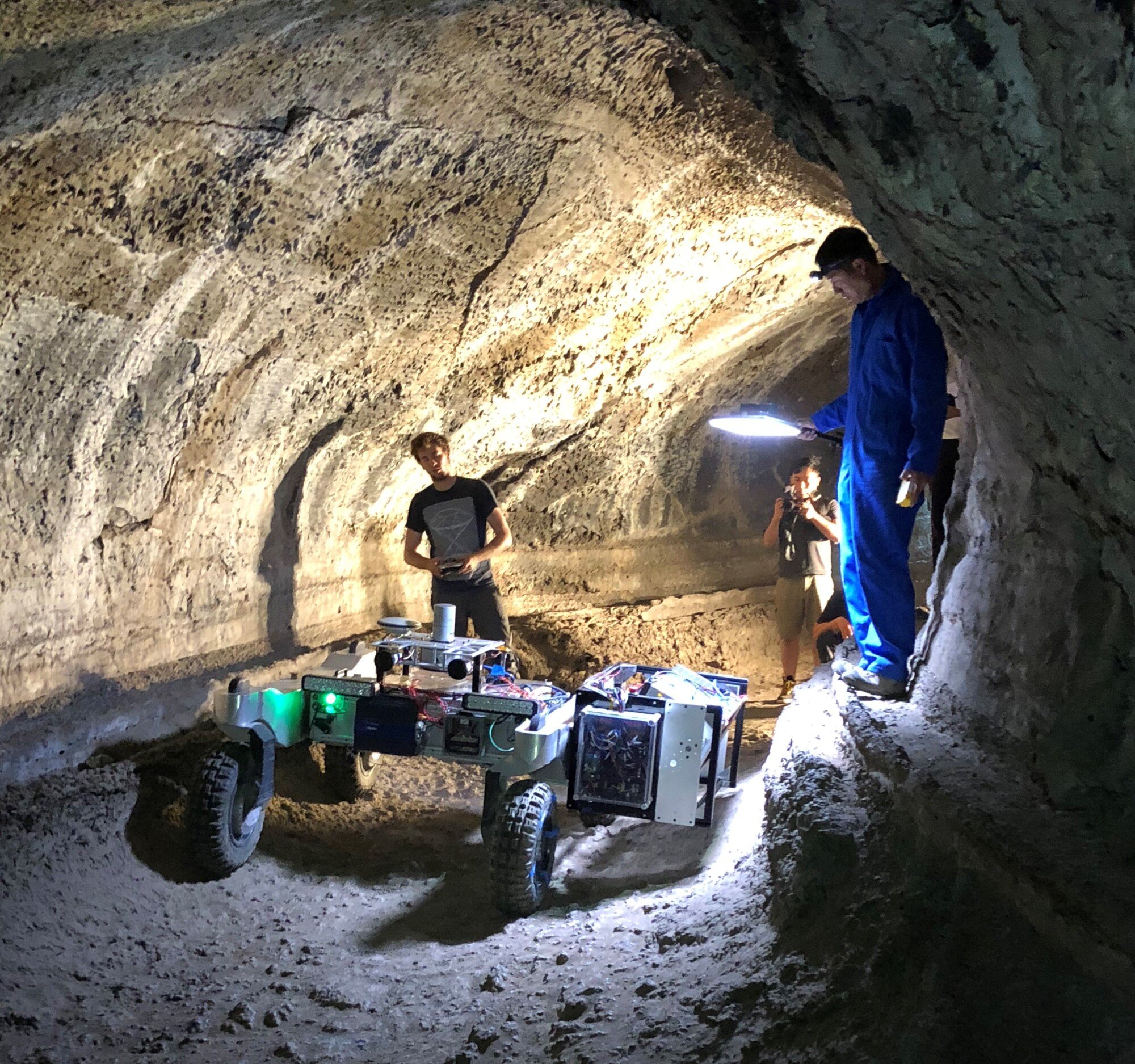 NASA geologists studying Earth's lava tubes