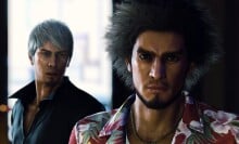 Like a Dragon: Infinite Wealth promo shot of Kiryu and Kasuga