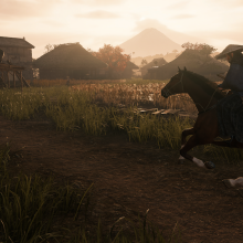 Rise of the Ronin horse screenshot