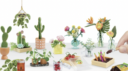 mini plant toys