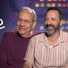 Lewis Black, Tony Hale and Liza Lapira of Inside Out 2