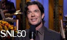 john mulaney doing stand-up on the SNL stage