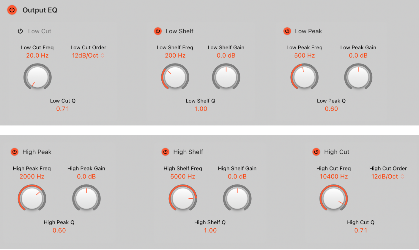 Abbildung. Darstellung mit Output-EQ von ChromaVerb