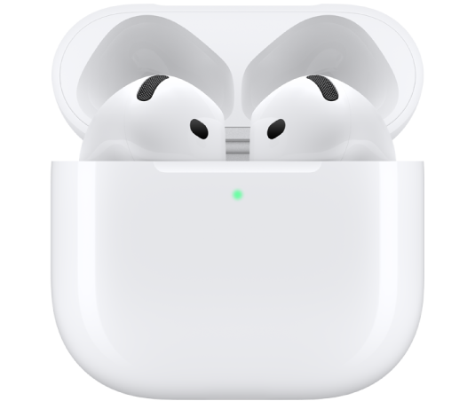 充電ケースに入っているAirPods 4。