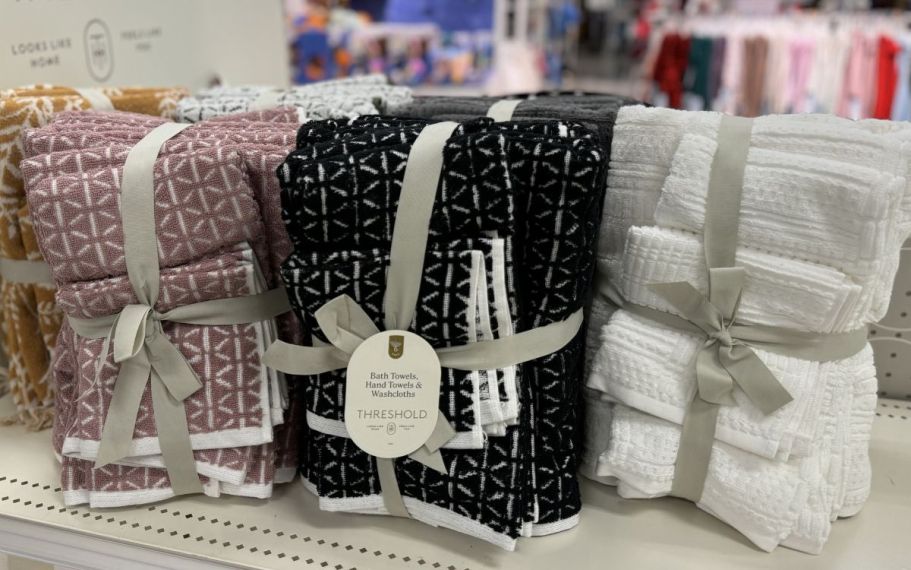 Get 40% Off Target Bath Towels | 6-Piece Sets Only $14!