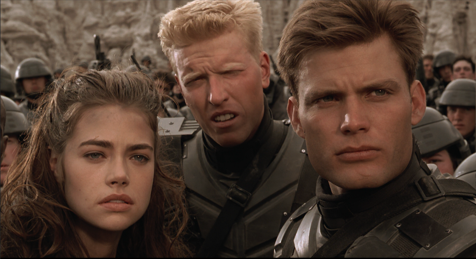 Starship Troopers directed by Paul Verhoeven