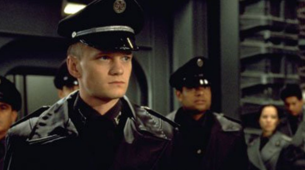 Starship Troopers directed by Paul Verhoeven