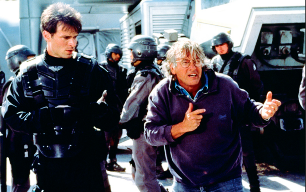 Starship Troopers directed by Paul Verhoeven