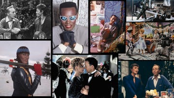 collage of various scenes featuring people in different contexts including entertainment and sports