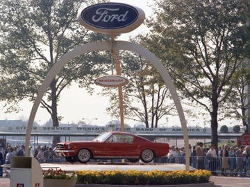 1964 world's fair ford mustang introduction