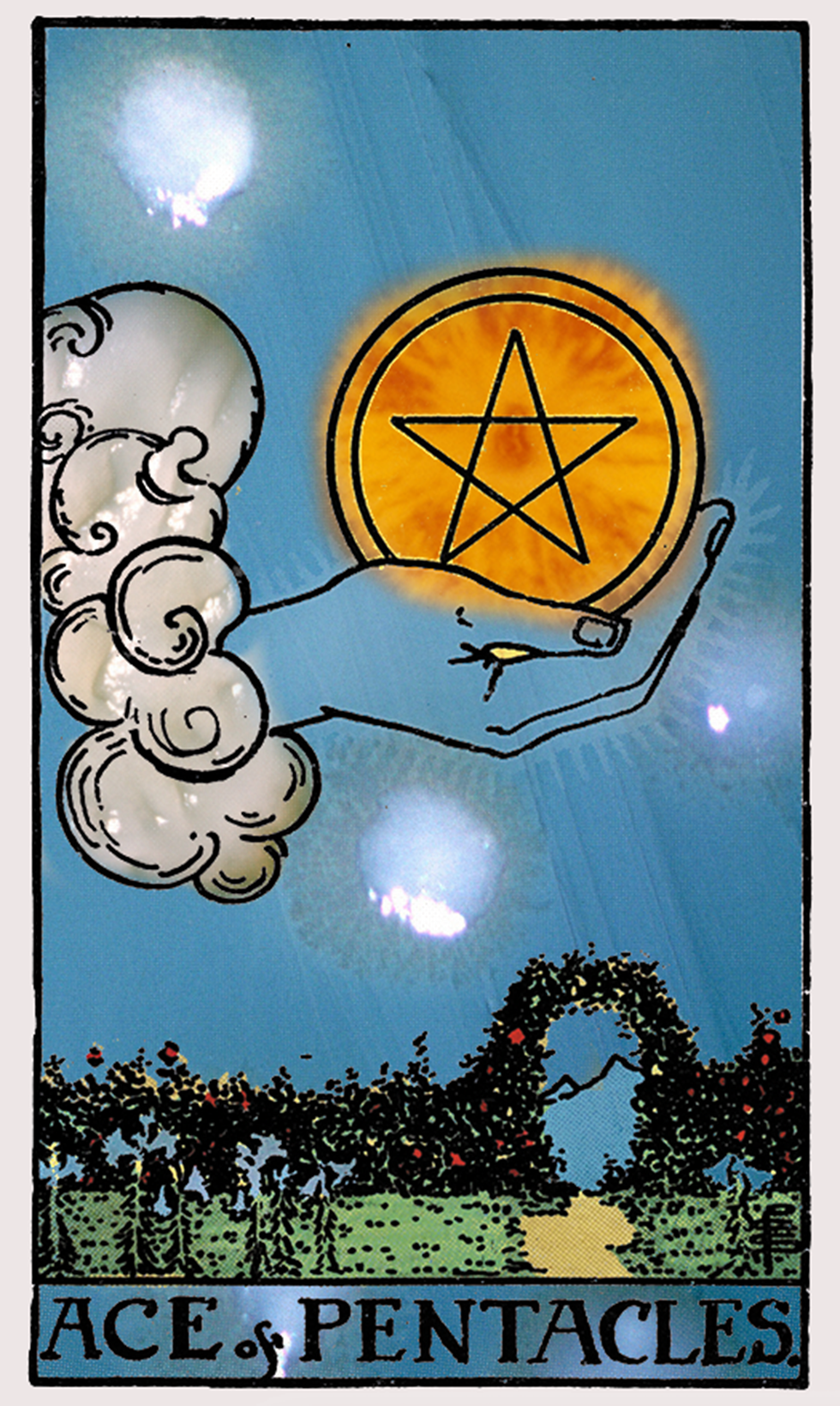 ace of pentacles tarot card