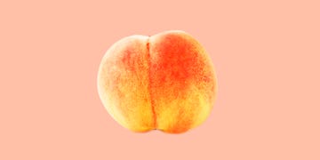 Peach, Peach, Orange, Fruit, Plant, Food, Heart, Drupe, 